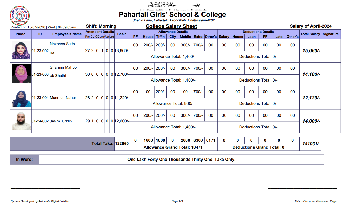Payroll Management